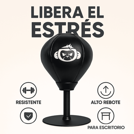 Pera de boxeo para escritorio